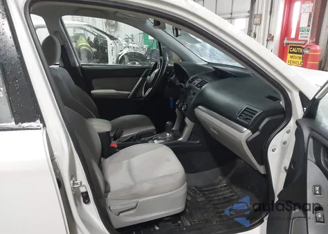 2015 Subaru Forester 2.5I из США, поврежденный, VIN JF2SJABC1FH552489